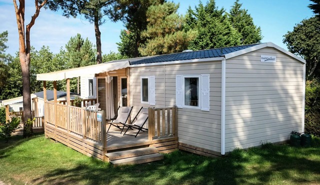 Camping Les Lacs d'Armagnac * - 5-room mobile home for 8/10 people