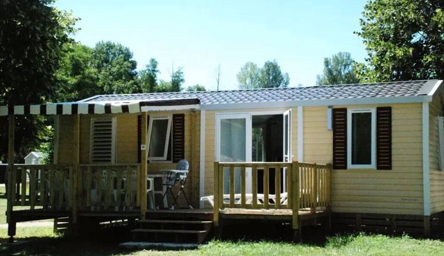 Camping maeva Respire Le Moulin de Surier * - Mobile Home Périgord 4 Rooms 6 People