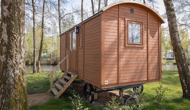 Camping Papillon Kinrooi - Pipowagen 2 persons