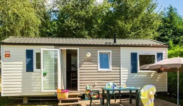 Camping Rieumontagné* - Classic 4-room mobile home for 6 people