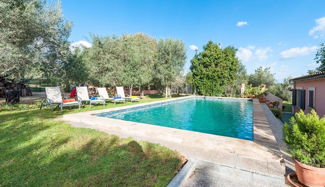 Can Lluc with private pool and children's playground