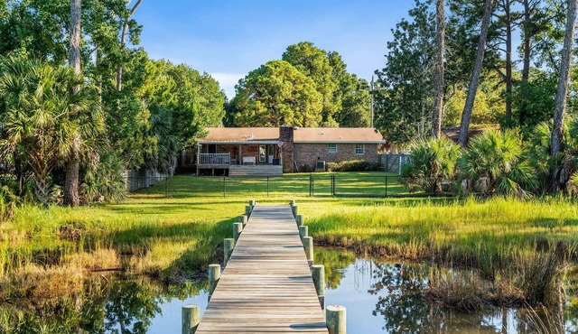 Canal Front Home w/Private Dock | Pet Friendly