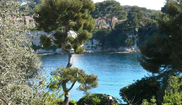 CAP FERRAT, 100 m FROM THE BEACH AND PORT, LUXURY AND COMFORTABLE VILLAGE HOUSE