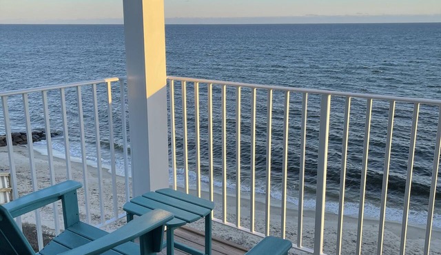 Cape Cod Oceanfront New Condo with Ocean View & Private Beach, OceanBeachVista!