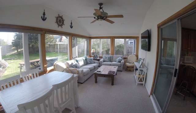 Cape Cod summer home, less than a mile to the beach, lots of space inside & out