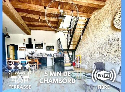 Caporizon-La Grange-5 min de Chambord-6 personnes