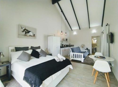 Capricorn Studio One - 150m to Solar Beach, Patio & Braai, Wifi, DSTV & Netflix