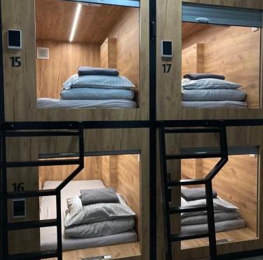 Capsule hostel Erbenova