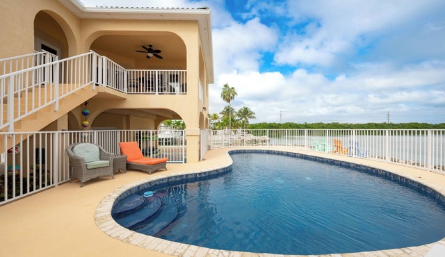 Captains Quarters - Cudjoe Key - Pool- Waterfront w/Boat Dock
