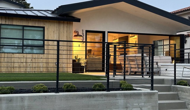 Cardiff Swamis Beach house 2 blocks from beach - with ocean views and hot tub!