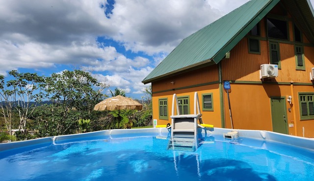 Casa Campo Obymar, Panoramic Villa with private pool. Electric generator