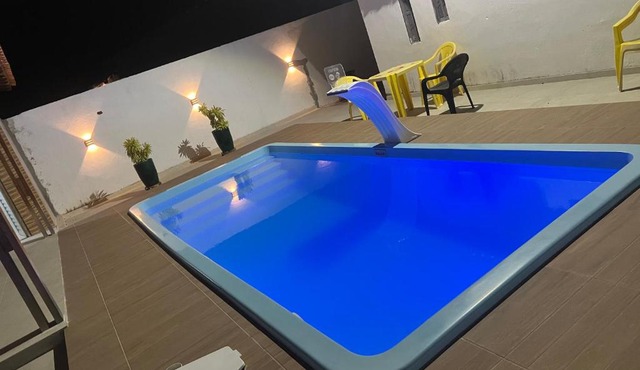 Casa com piscina para veraneio em Barra do Itariri - Bahia
