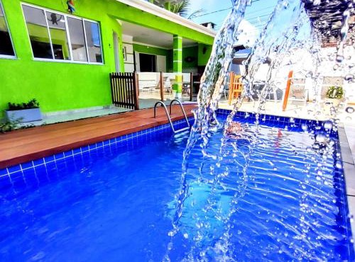 casa com piscina