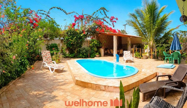 Casa com Piscina e 550m da Praia em Ilhéus