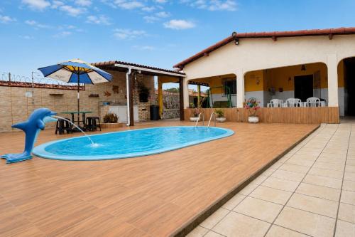 Casa com Piscina em Barra de Maxaranguape-RN