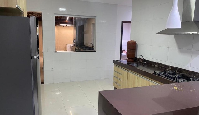 Casa completa com área gourmet