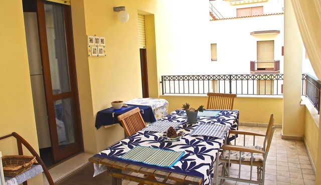 Casa del Mar Three-room superior apartment with covered veranda - CIN: IT090003B4000E2202