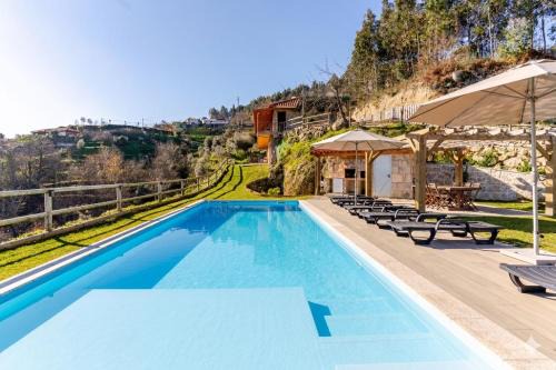 Casa do Sol com Piscina and Sauna para 6 Pessoas
