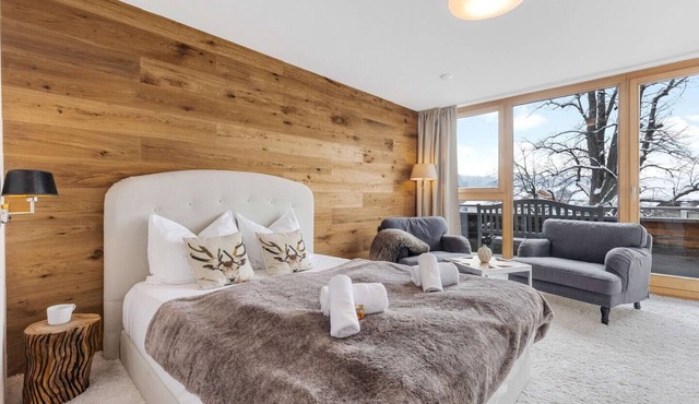Casa Hirsch: Central, mountain view, TV & Nespresso