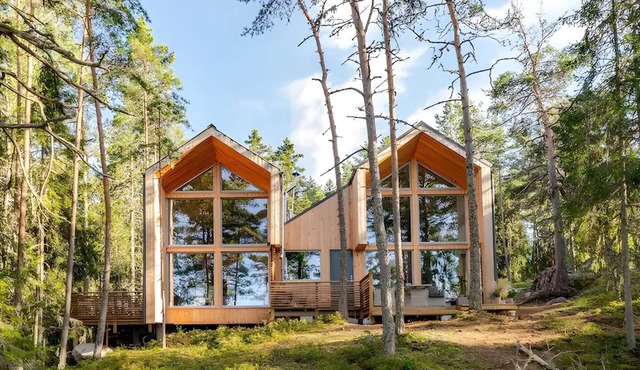 Casa Kolibri, beautiful 3-Bedroom Seaside Cabin in Turku archipelago