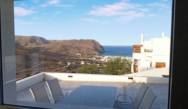 Casa las Negras, with sea views