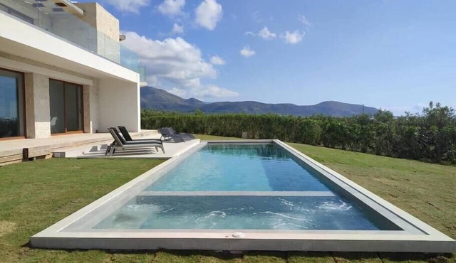 Casa le Cicale the top villa in Falasarna,Basketbal,pool,BBQ