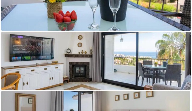 Casa Oasis de Calahonda - 2 BR 2BA apt - Beach - Sea View - Terrace - Pool