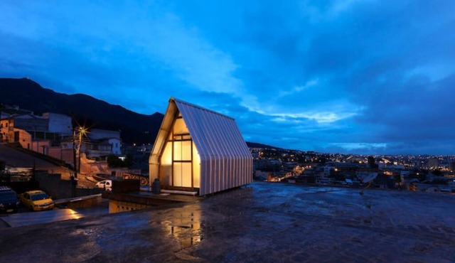 Casa Parásito, Tinyhouse Sobre Terraza Privada Junto Centro Arte Contemporáneo