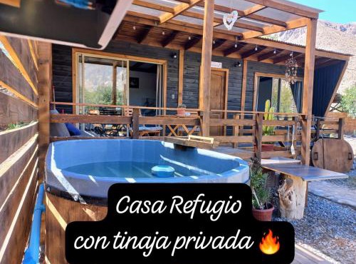 Casa Refugio con Tinaja privada en Rivadavia