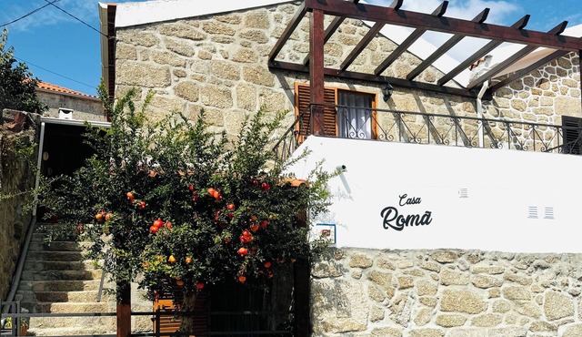 Casa Romã - Moradia em Pedra com Vista Para Parque Natural da Serra da Estrela