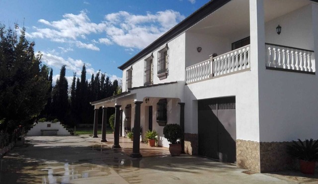 Casa Tita Carmen, with gardens.
