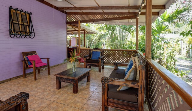 Casa Violeta Beachfront 3BR Caribbean Home with A/C