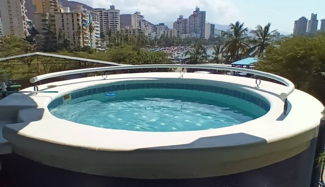 (Cascadas) Oceanfront Balcony Private Heated Pool