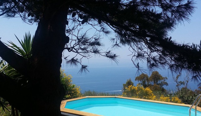 casetta eoliana romantic hideaway pool,hot tub and sauna, private use of guests