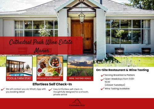 Cathedral Peak Wine Estate Manor