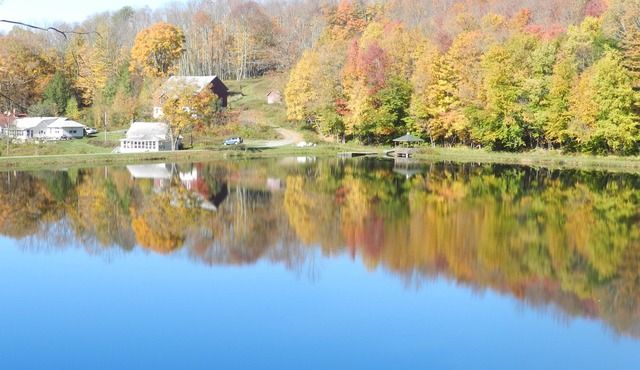 Catskill Mountain Farmhouses with Private Lake, Sleeps 16