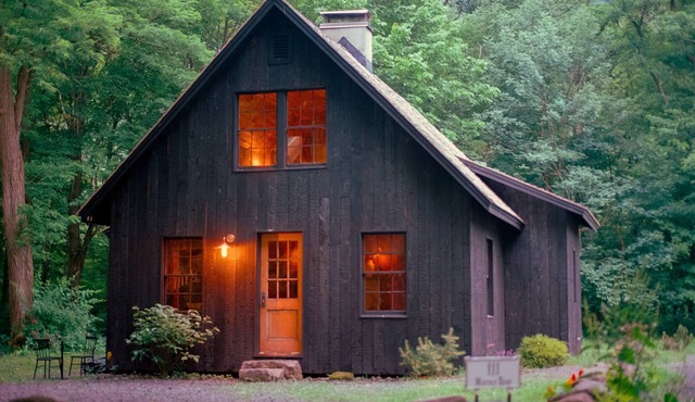 Catskills Cabin by River with Fire Pit