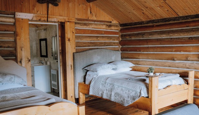 Cedar Cabin: Sleeps 4 | Queen Bed | Mountain Views