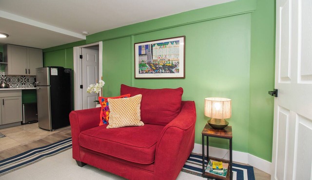 Central 2BR, Garden Suite, Top Amenities & Care!