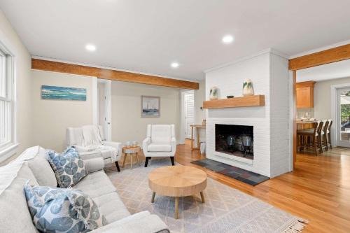 Central AC Fire Pit Game Room