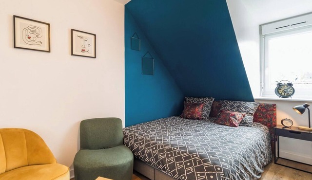 Central and charming studio, Guingamp center