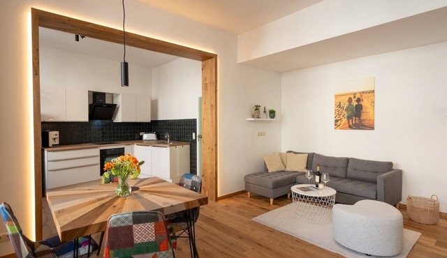 Central apartment with 2 bedrooms & inner courtyard in the old town of Stralsund