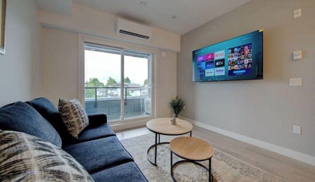 Central Condo with AC and Private Balcony
