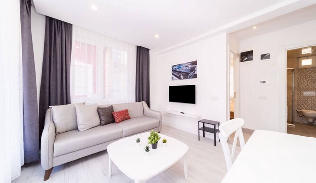 Central Flat Close to Duden Waterfall in Muratpasa