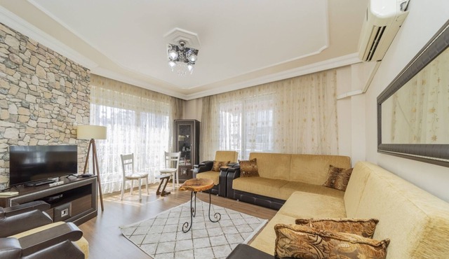Central Flat w Balcony 10 min to MarkAntalya Mall
