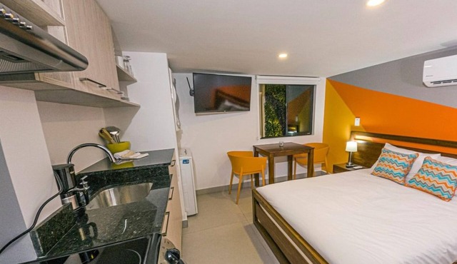 Central location, with all the amenities you need for a pleasant stay