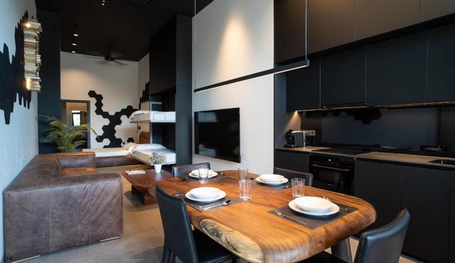 Central loft 60 m2 ideal for small families