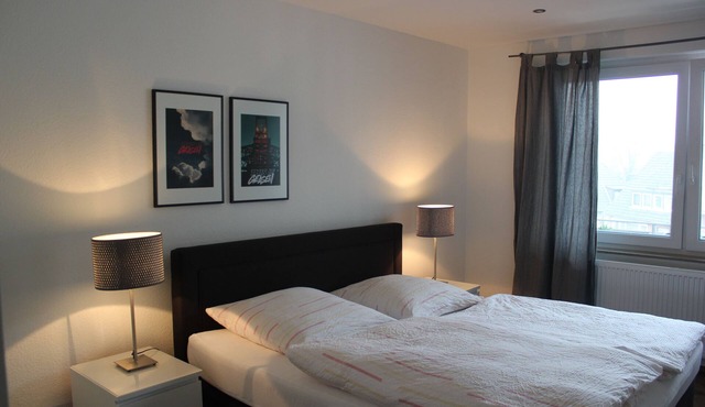 Central, modern apartment in Dorsten, 90 square meters, the alternative to a hotel