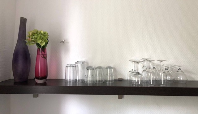 Central, quiet trade fair apartment for 2-3 people