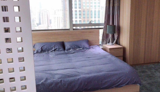 Central Shanghai 25th floor Gorgeous modern apartment near West Nanjing Rd